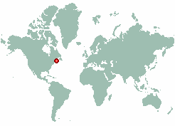 Amherst Head in world map