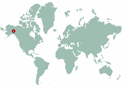 Fort Reliance in world map